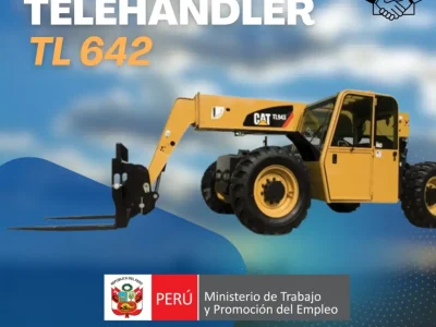 OPERACIÓN DE TELEHANDLER CAT TL 642
