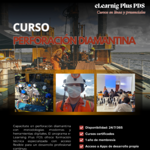 Cursos de perforación diamantina y diseños de fluidos de perforación