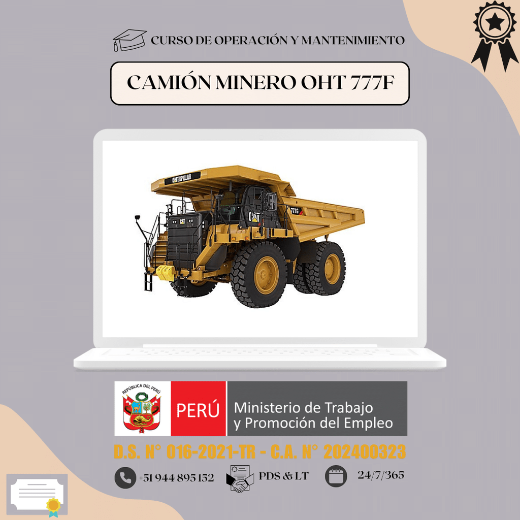 OPERACIÓN DE CAMIÓN MINERO OHT 777F