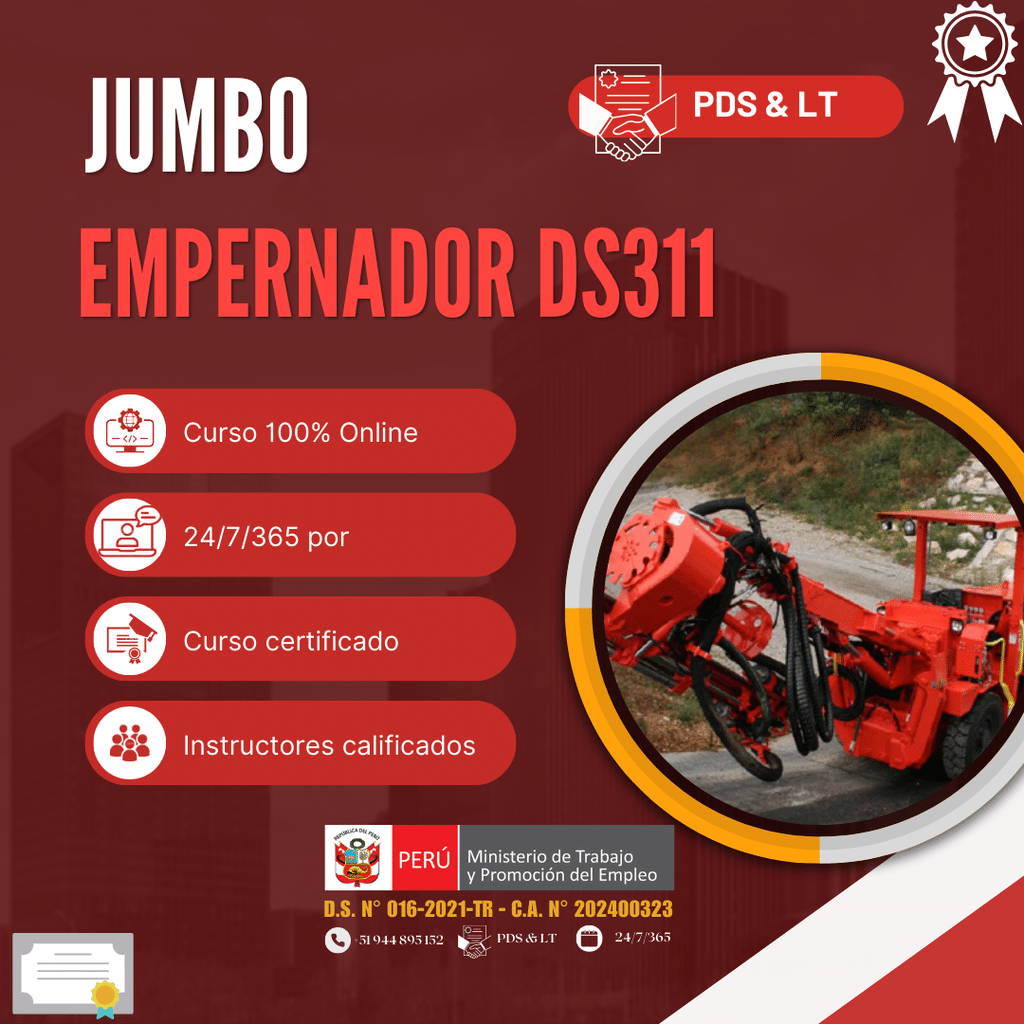OPERACIÓN DE JUMBO EMPERNADOR DS311